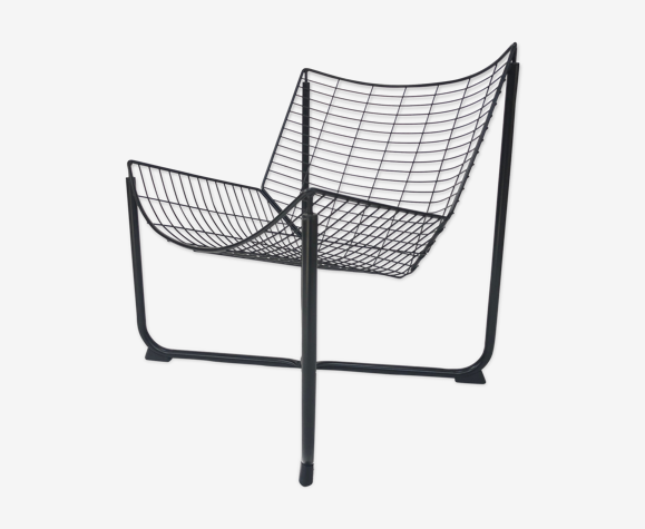 Vintage niels Gammelgaard Jarpen chair for black Ikea | Selency