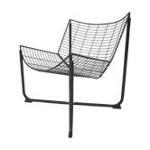 Vintage niels Gammelgaard Jarpen chair for black Ikea