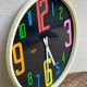 Grande horloge Memphis signé Virginio