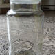 Old "candy" English / old vintage-old bottle jar