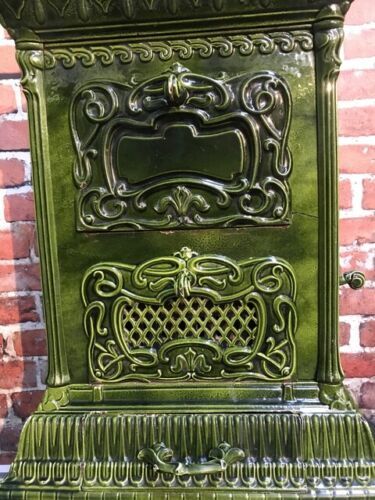 Cast iron wood stove