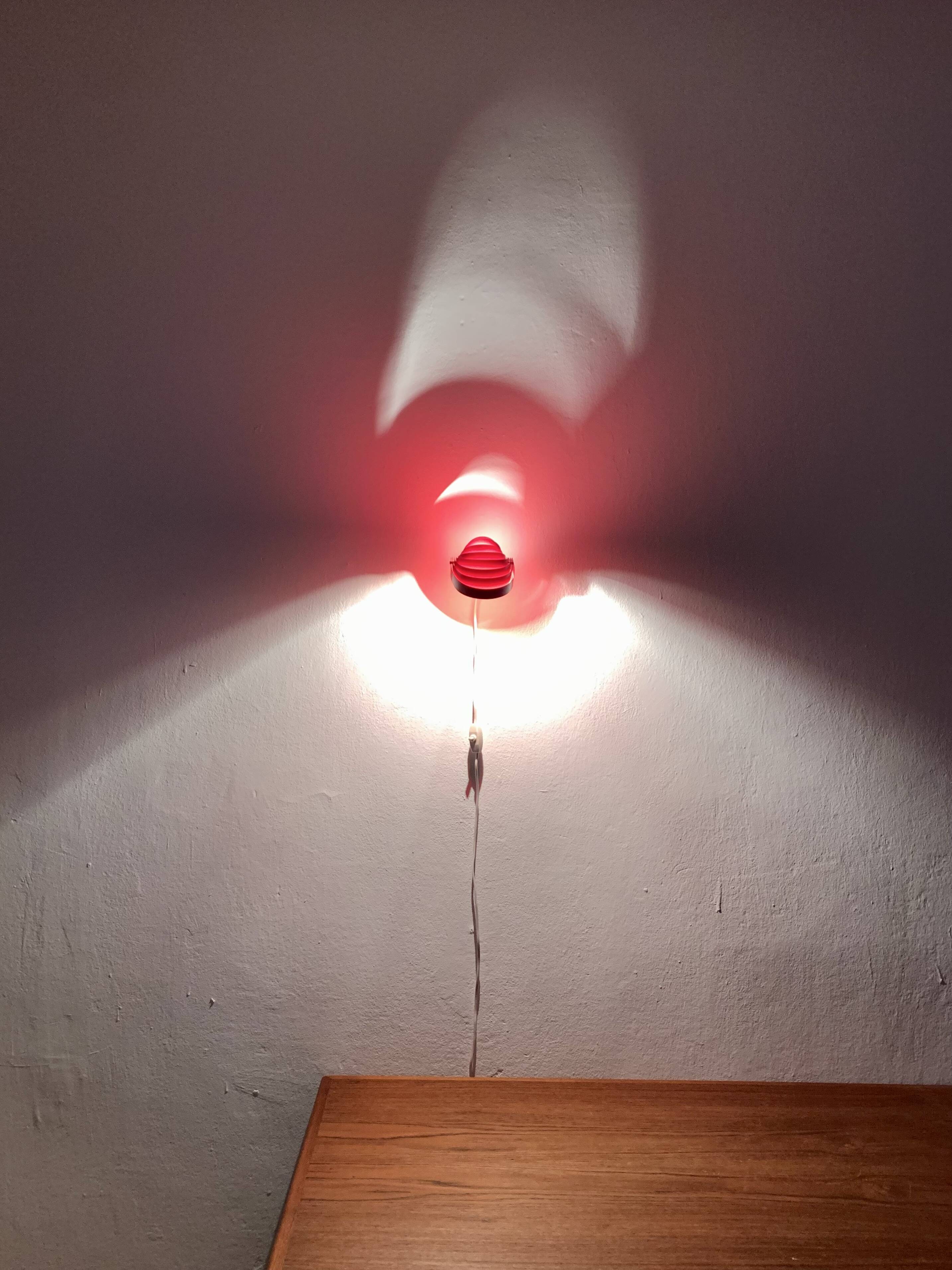 Metal Wall Lamp by E.R. Nele for Temde