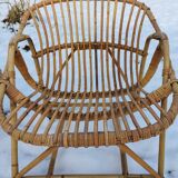 Fauteuils en rotin
