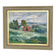 Swedish Oil on Panel – “Landscape” by Erik Boëthius (1897–1970)
