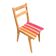 Chaise vintage pieds compas, 1960
