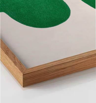 Painting on paper - contemporary abstract painting - signed Eawy