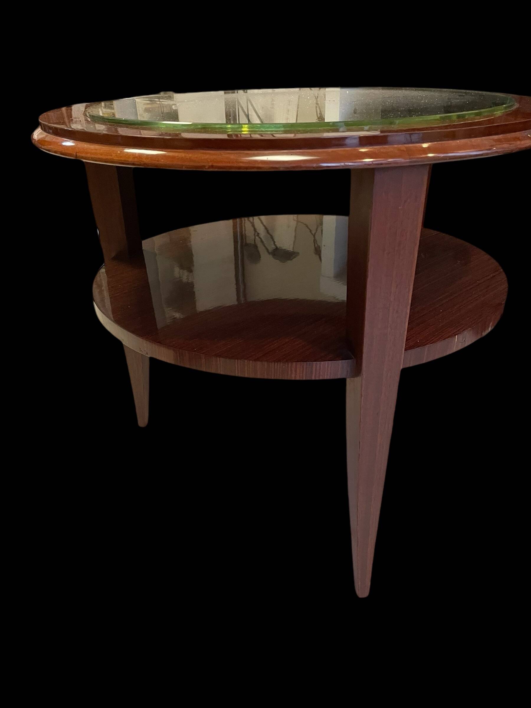 Art Deco pedestal table