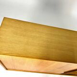 Vintage Oak Sideboard Highboard Shelf WK Möbel Mid-Century