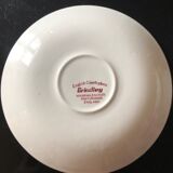 English tea service in pink faience