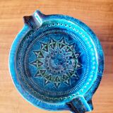 Rimini bleu keramieken asbak, Aldo Londi pour Bitossi, jaren 1960 en Italie