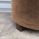1960s velvet pouf