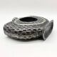 “Hammered Mother-of-Pearl” Vase / Cast Aluminum – 1980s