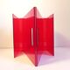 Space Age magazine and vinyl rack 1960's-1970's
