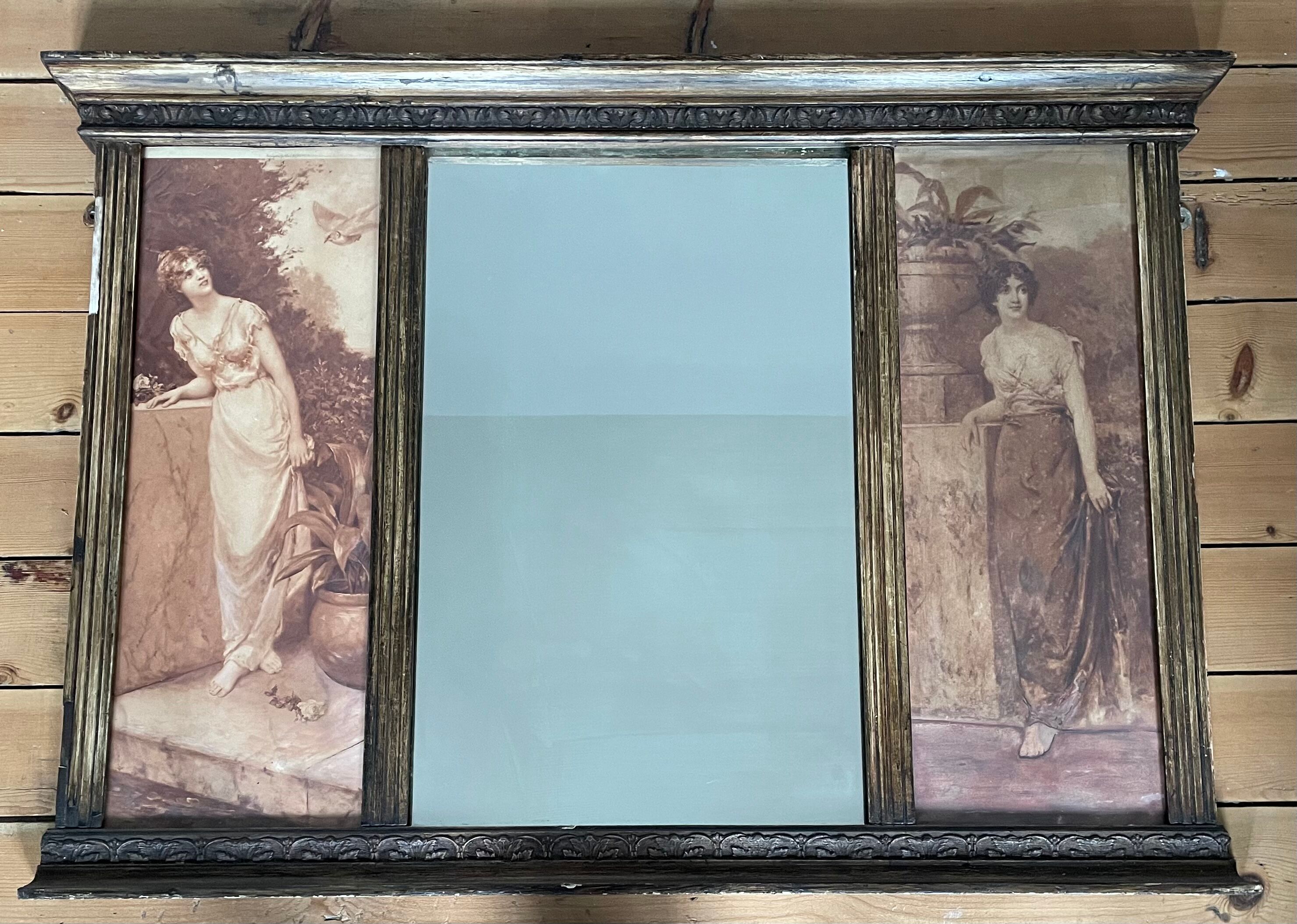 Wall mirror from the 1930s