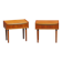 Pair of 2 Danish vintage nightstands from 1960s