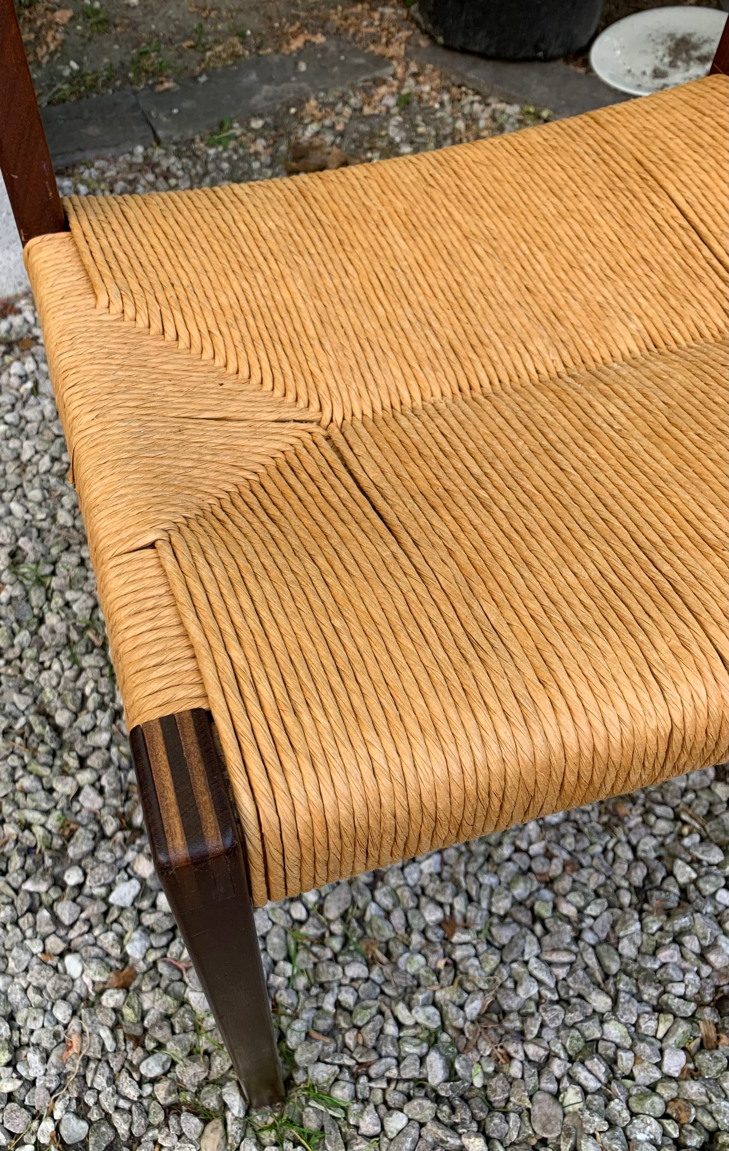 4 chaises modèle Pia de Poul Cadovius vers 1960