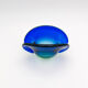 Murano Ashtray Flavio Poli Sommerso Blue Green Design 50s