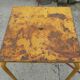 Table Tolix carre