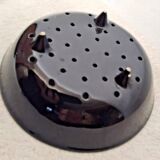 Old Drainer / Colander and Its Ceramic Dish