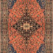 Tapis d'orient Iran Sarouk  Ancien - 1.25 X 2.05 mètres.