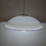 Murano swirl ceiling light vintage