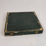 20 table knives with steel blades and horn handles