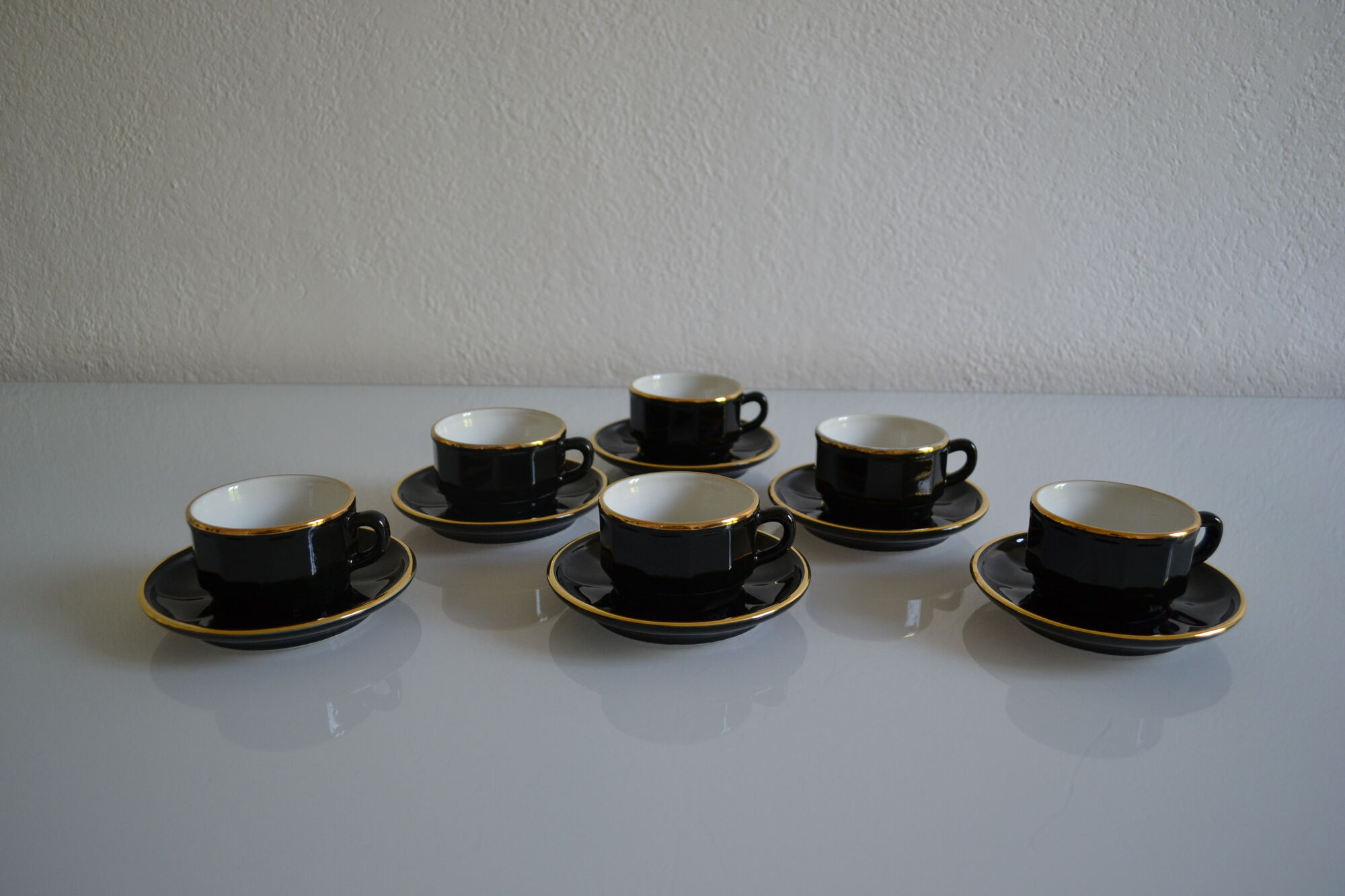 Set of 6 cups Apilco