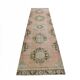 3x12 Vintage Blush Pink Classic Persian Runner Rug, 90x358Cm