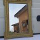 Mirror 19th wood and gilded stuk