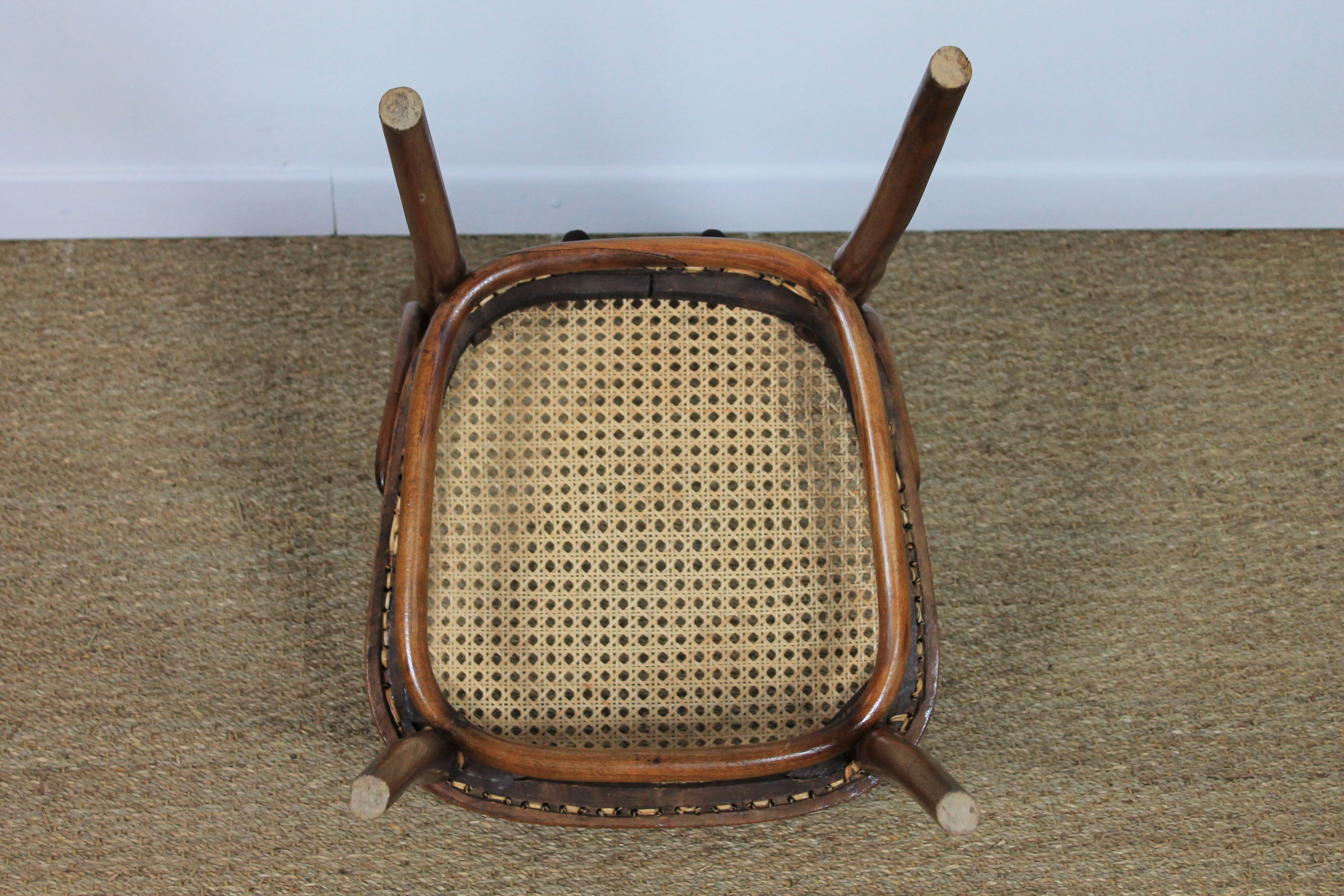 Pair of thonet bistro chairs