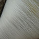 white and yellow vintage textured glass pendant lamp 50s