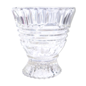 Vase en cristal taillé