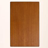 Swedish teak sofa side table