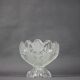 Coupe en verre pressé, collection Tulip, Tchécoslovaquie, années 1957