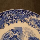 6 assiettes plates Castillo Faience Hollandaise Regout/co