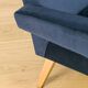 Ensemble de 2 fauteuils en velours de jitona, années 60