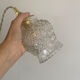 Baladeuse globe vintage en verre 