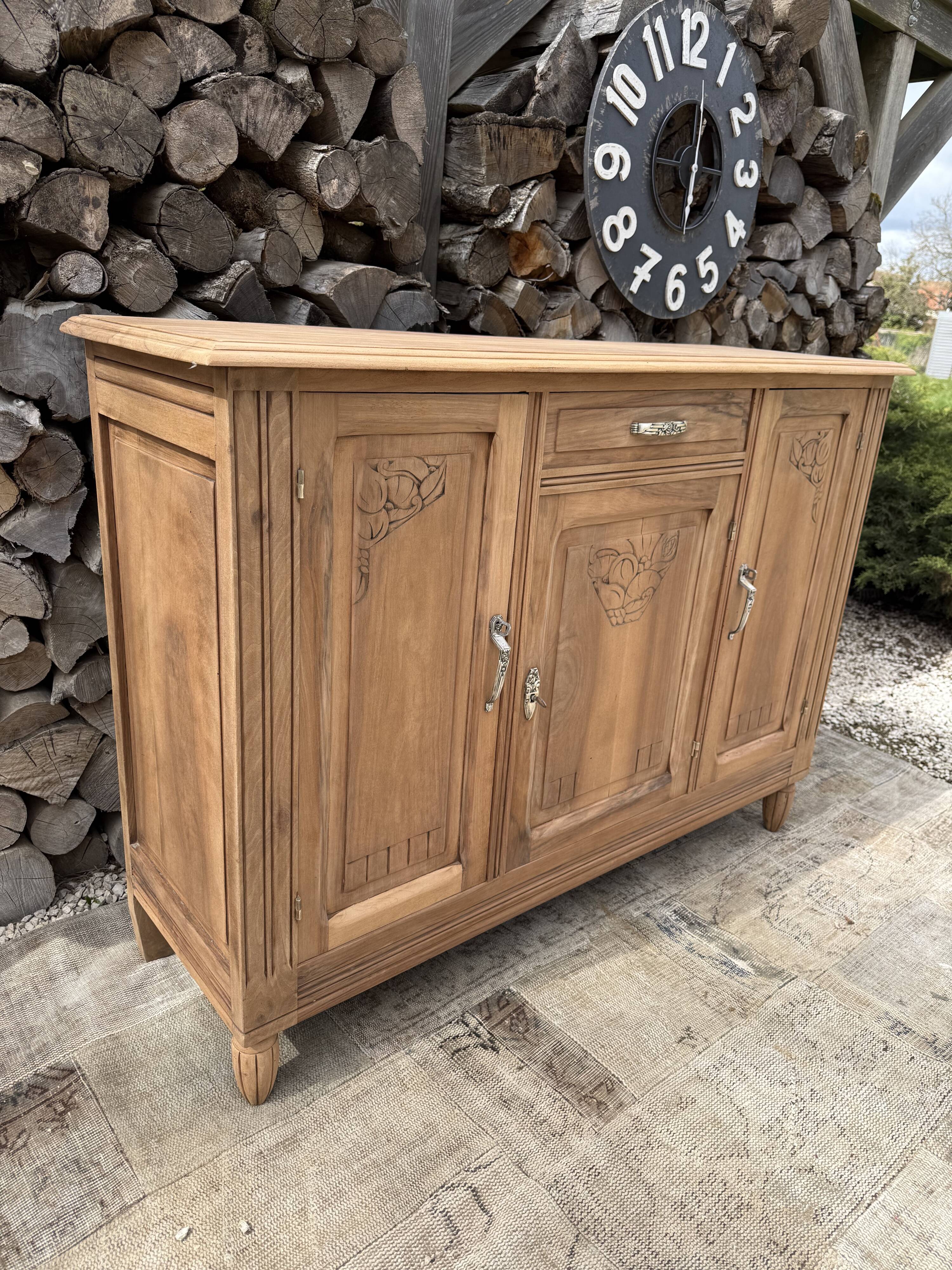 Renovated antique sideboard / Art Deco sideboard