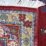 Large Handmade Kairouan Runner Rug: 0.89 X 3.80 Meters