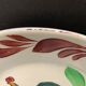 6 plates in earthenware rooster Terre de Fer Choisy Le Roy, 20th century