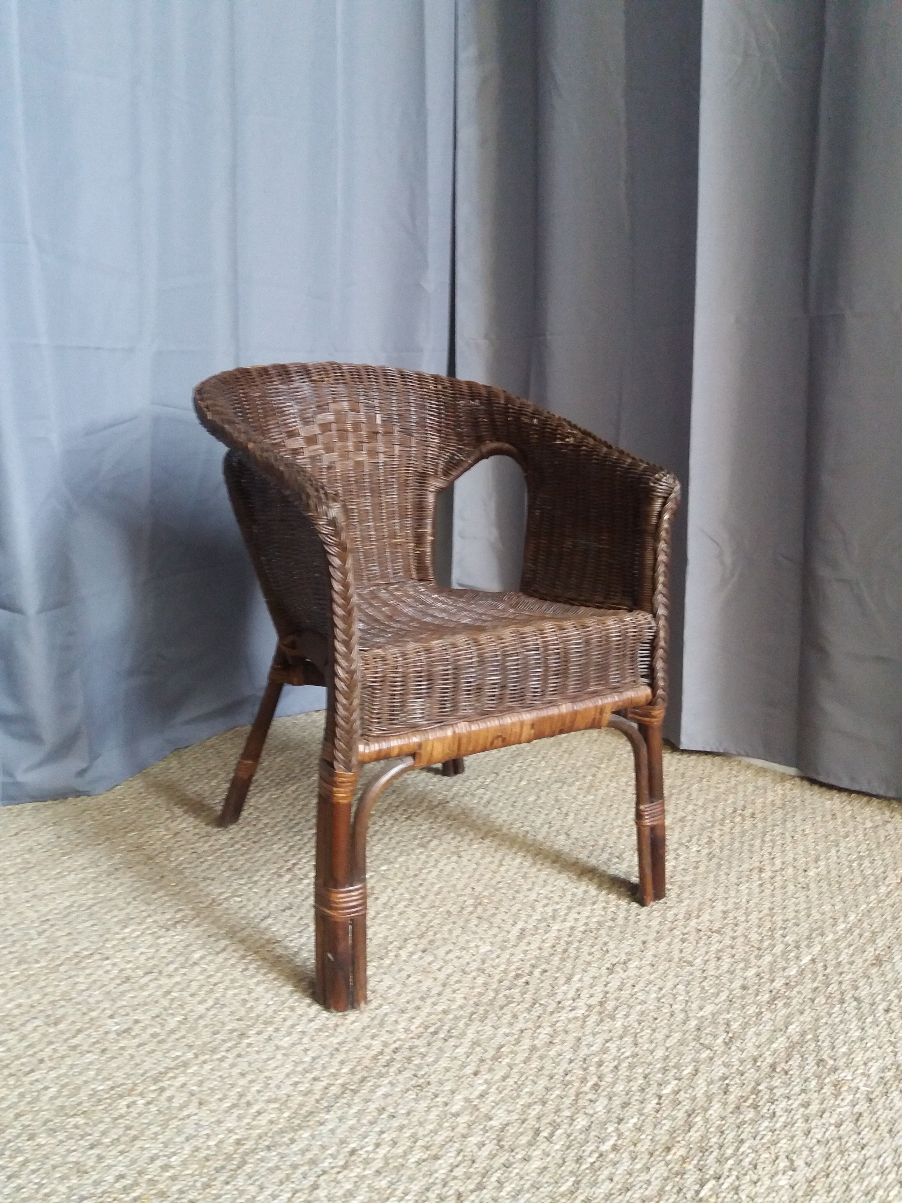 Vintage rattan chair