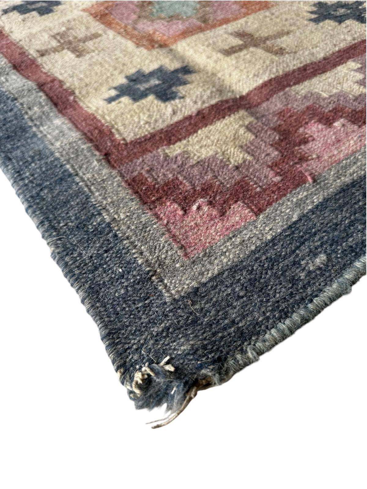 Tapis kilim fait main 90cm x 60cm