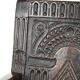 Antique English oak chair / wainscot chair from the 17th century