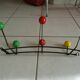 Vintage wall coat rack year 50/60