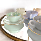 6 cups and saucers Arcopal