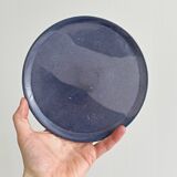 Purple ceramic plates set of 6