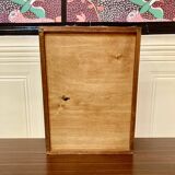 Miroir et rangement design scandinave 1950.