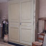 Armoire ancienne, début XIX°, patine peinte d’origine