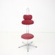 Chaise pivotante réglable en hauteur années 1980, Tchécoslovaquie