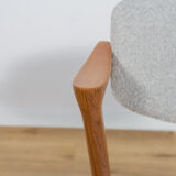 Mid Century Teak Model 42 Dining Chairs by Kai Kristiansen for Schou Andersen, 1960s, Set of 4